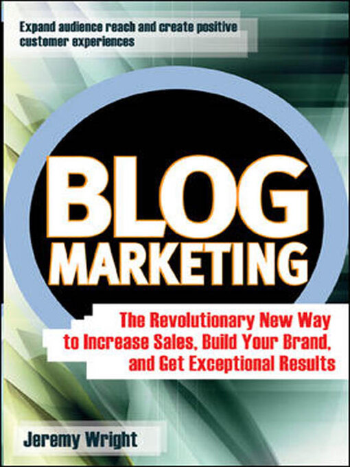 Title details for Blog Marketing by Jeremy Wright - Available